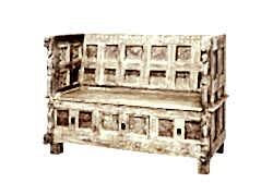 2945-7684-V-1177 BANK 136x71x93cm - KERVAN