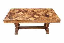 ALTIN ŞERİT ORTA SEHPA DIKDORTGEN 70x135x55cm - KERVAN
