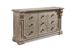 ARCH SALVAGE KONSOL 9 ÇEKMECE 54x193x104cm 233131-2802 - KERVAN