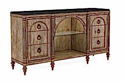 ARCHİTRAVE KONSOL KAHVE 51x190x98cm 277251-2608 - KERVAN
