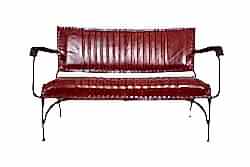 BANK DERI M-11071 A 127x71x76cm 611KHC - HSH-KRVN ORTAK