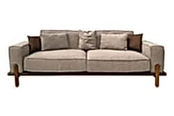 BELT DÖRTLÜ KOLTUK KAHVE-BEJ 90x270x80cm - KERVAN