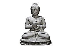 BÜYÜK BUDA ŞEMSİYE AYAĞI 45X58 CM KREM - DEKORATİF OBJE