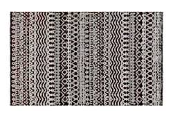 CASTELLA HALI 22077A_603_21 124x180 cm SIYAH/KREM - HOME SWEET HOME