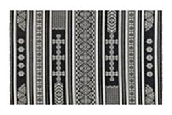 CASTELLA HALI 22095A_603_21 124x180 cm SIYAH/KREM - HOME SWEET HOME