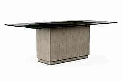 COTİERE DİKDÖRTGEN YEMEK MASASI CAMLI 107x208x76cm 299221-2349BS-0000GT - KERVAN
