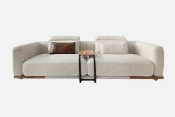 DRAGO DÖRTLÜ KOLTUK+ SEHPA KREM 100x270x65cm - KOLTUK DÖRTLÜ