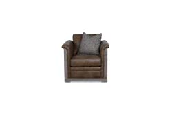 ERIN TEKLİ KOLTUK DERİ 98x95x91cm 45/A194C/0-6260GP-450 450 SMOKE - KOLTUK TEKLİ-BERJER