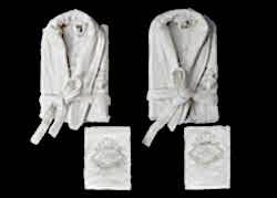FEMMES ET HOMMES 4 PRC BORNOZ SET - HSH-KRVN ORTAK
