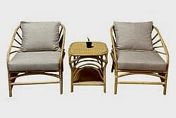 FİSKOS SET 2 SANDALYE+SEHPA 72x80x84.5cm-56x56x56cm 962 B - KOLTUK TAKIM