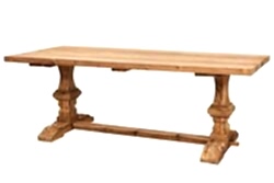 GENEVO YEMEK MASASI TEAK 220x100x78cm - KERVAN
