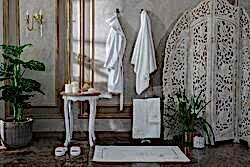 LAMINS BORNOZ KREM L/XL BEDEN - HOME SWEET HOME