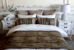 MACELO ŞAL SET 90x250 CM 6 PRC HARDAL-YEŞİL - YATAK ŞALI