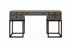 MEZZANİNE ÇALIŞMA MASASI GRİ 71x152x76cm 325421-2249 - KERVAN