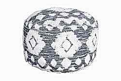MORENTE SILINDIR PUF 22319A_M04_23 60x35 cm LACIVERT - HOME SWEET HOME