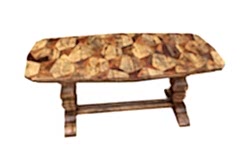 NEW HEX ORTA SEHPA DİKDÖRTGEN 70x135x55cm - SEHPA