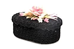 POLENTI ORTA KUTU SIYAH 28x18.5x11 cm - KERVAN