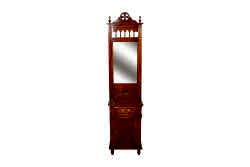 PORTMANTO KAHVE 39x50x211cm BC 006 KV-H167-CMH30 - KERVAN