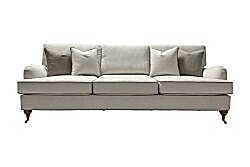 SOMERTON ÜÇLÜ KOLTUK BEJ 95x235x85cm (SPACE 22946-02) - KERVAN