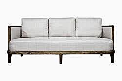 ÜÇLÜ KOLTUK KREM 80x200x83cm 1375-S - KERVAN