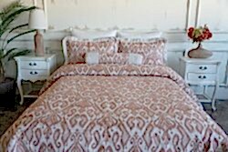 YORİSS YATAK ÖRTÜSÜ KİREMİT 270x270cm CK.4 PRC - YATAK ÖRTÜSÜ