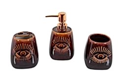 ZYB2233 BANYO SET 3'LÜ (SIVI SABUNLUK-DIS FIRCALIK-PAMUKLUK) - 